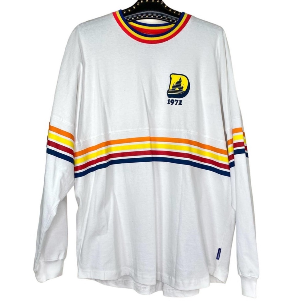 Disney world 1971 old school puff letter spirit jersey